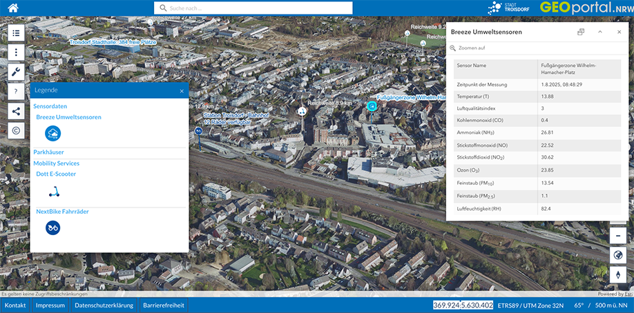 Screenshot - PoC PoC Urbane Datenplattform